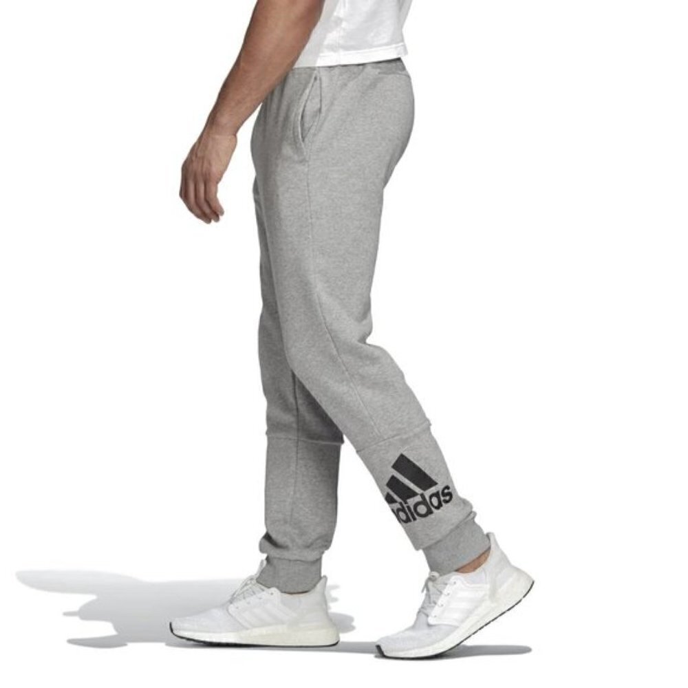 Adidas Gray Must Haves Badge of Sport French Terry Sweatpants M